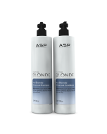 A.S.P System Blonde Ice Blonde Charcoal Shampoo And Conditioner 1ltr Duo Pack