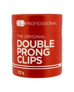 Lady Jane Professional Double Prong Clips 72 Pack