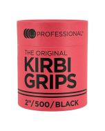 Lady Jane Professional 2" Waved Kirbigrips Grips Black 500 Pack