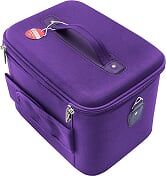 Purple sales vanity case