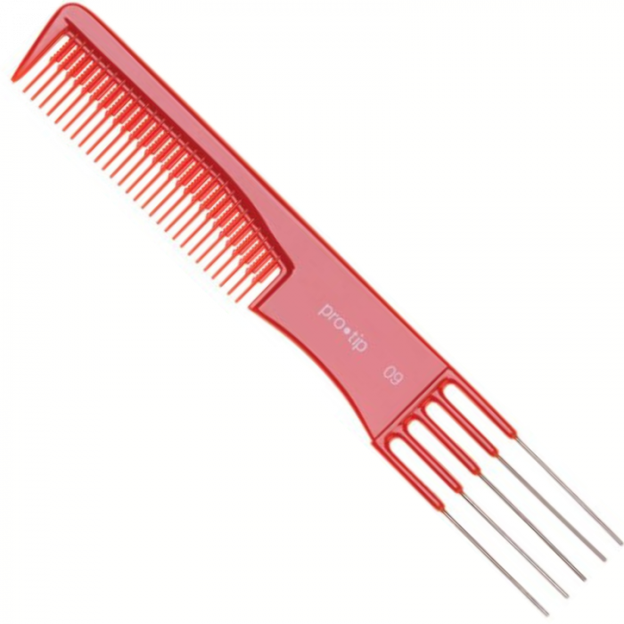 Red outlet hair comb