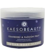 Kaeso - Cranberry & Passion Fruit Sugar Body Scrub 450ml