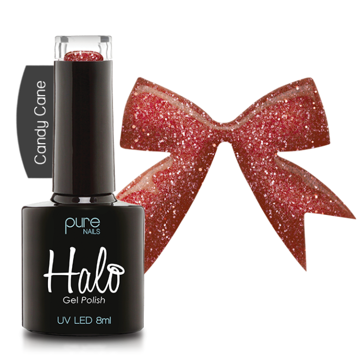 Halo Gel Polish Candy Cane 8Ml Professional Choice