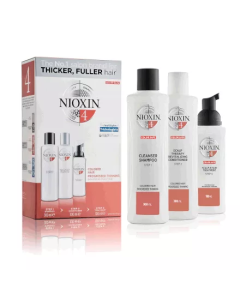 Nioxin Kit System 4 - for Colored Treated Hair with Progressed Thinning