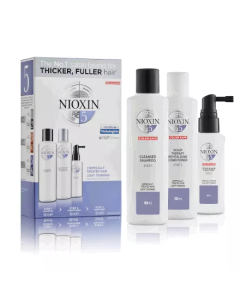 Nioxin Kit System 5 - for Bleached / Chemically Treated Hair with Light Thinning