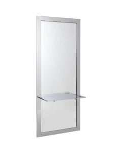 Vison Mirror With Cast Metal Styin Shelf