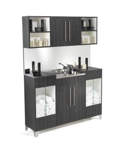 Opal Vanity Unit C/w Upper Storage