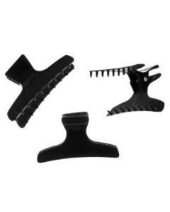 Butterfly Clamps Large Black (12)