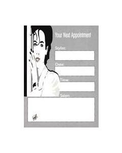 Appointment Cards Grey/white 100Pk