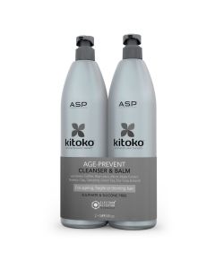 Kitoko Age Prevent Cleanse & Balm Duo Litre Pack 