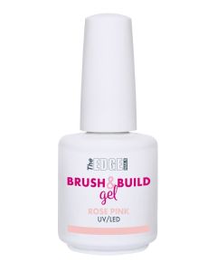 Edge Brush & Build Gel- Rose Pink 15Ml