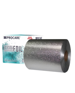 Procare Embossed Lite Foil Roll Silver 150mm x 100m