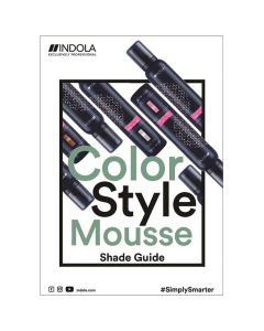 Indola Coloured Mousse Shade Chart