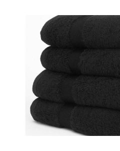 Tint Resistant Towels Black