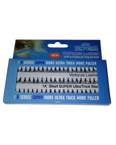 Victorus Natural Cluster Lashes -S/M/L - X Thick
