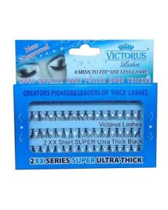 Victorus Natural Cluster Lashes -S/M/L - XX Thick