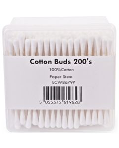 Cotton Buds Paper Stem 200Pack