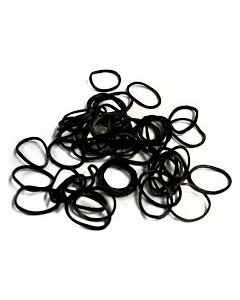 Hairtools 15Mm Black Rubber Bands