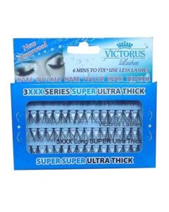 Victorus Natural Cluster Lashes -S/M/L - XXX Thick