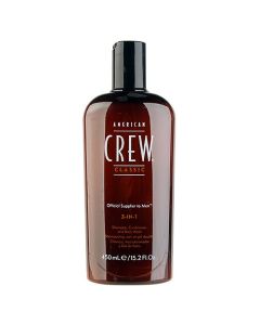 Crew Classic 3 In 1 Shampoo 450Ml