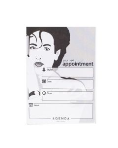 Appointment Cards Grey/white 100Pk