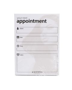 Agenda Appointment Cards - Stylist - Beige/White 100pk