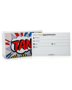 Agenda Appointment Cards - Pop Art - Tan 100pk