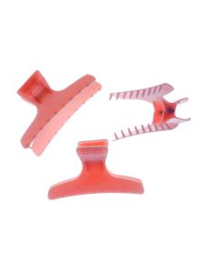 Butterfly Clamps Large Pink (12)