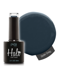 Halo Gel Polish - Slate Grey 8Ml