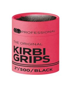 Lady Jane Professional 2" Waved Kirbigrips Grips Black 500 Pack