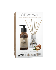 Kitoko Oil Treatment And Reed Diffuser Gift Pack
