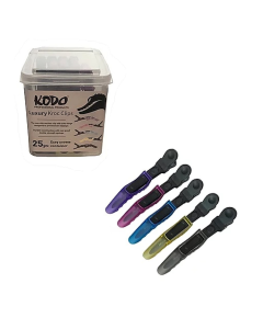 Kodo Luxury Kroc Clips Black 25 Pack
