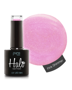 Halo Gel Polish - Pink Shimmer 8Ml