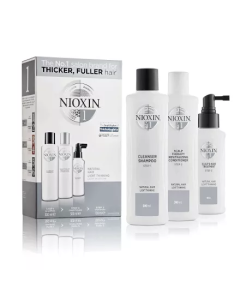 Nioxin Kit System 1 - for Natural Hair with Light Thinning