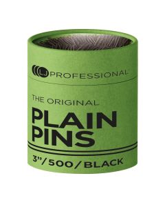 Lady Jane Professional 3" Plain Pins Hairpins Black 500 Pack