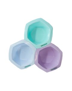 Prisma Bamboo Tint Bowl Set - Purple/Blue/Teal 3 Pack