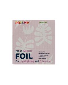 Prisma Pop Up Embossed Foil - Tropical 120mm x 237mm (500)