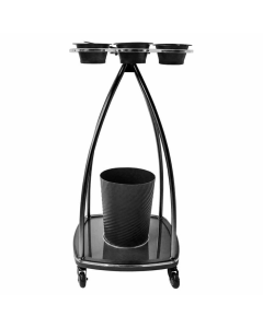 Write & Wipe Colouring Trolley - Black