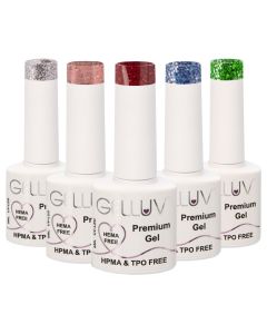 Gelluv Hema Free Gel Polish - Winter Wonderland Collection