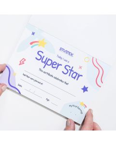 Studex-Super Star Certificates - Pack of 100