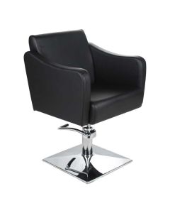 Manhattan Styling Chair Black with Square Base