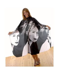 Hairtools Portrait Gown Black & White