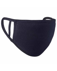 Washable 2 Layer Fabric Face Mask Bk Pk5