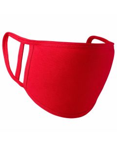 .washable 3 Layer Fabric Face Mask Red