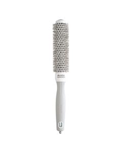 Olivia Garden Expert Blowout Speed Wavy Bristles White & Grey Brush 25