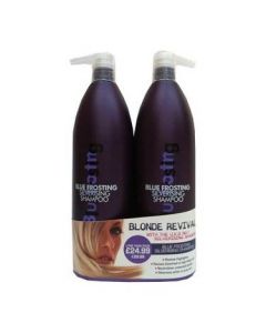 Blue Frosting Silver Shampoo 1Ltr Twin