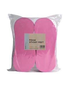 Soho Beauty - Sticky Feet (25 Pairs) Pink Foam