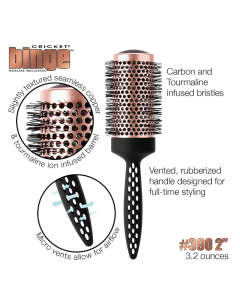 Cricket Binge Copper Tension Thermal Brush 390 - 2"