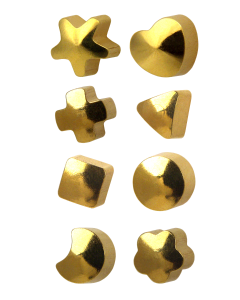 Studex- Assorted Regular Gold Plated Shapes R513Y-12 Pack