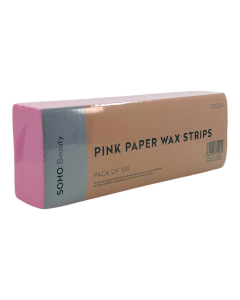 Pink Wax Strips (100)